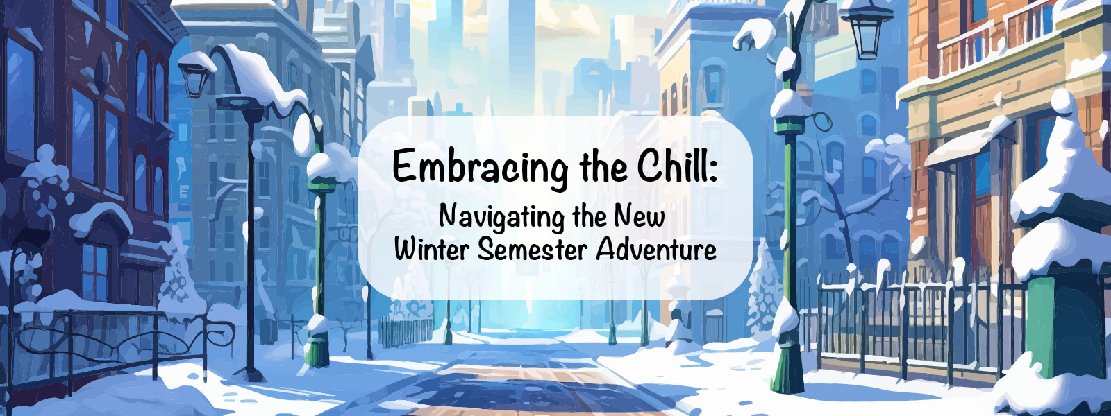 Embracing the Chill: Navigating the New Winter Semester Adventure