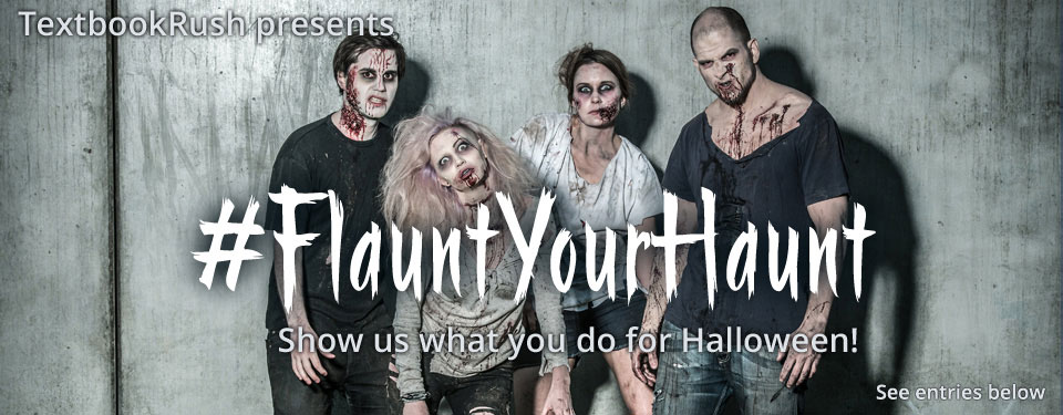 TextbookRush #FlauntYourHaunt contest